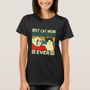 Best Cat Mam Ever Women  Bump Fit Mothers D T-shirt