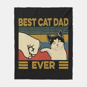 Best Cat Pap Ever Fleece Deken