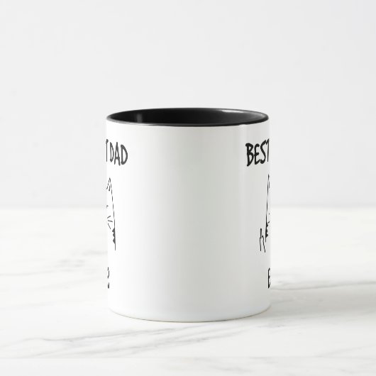 Best Cat Pap Ever Mok (Midden)