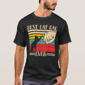 Best Cat Pap Ever T-shirt (Voorkant)