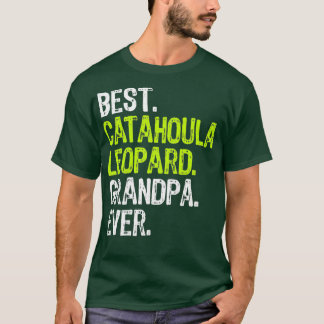 Best Catahoula Leopard Grandpa Ever Hondenliefhebb T-shirt