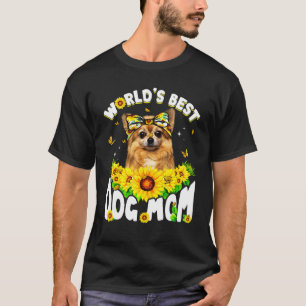 Best Chihuahua Dog Mam Moederdag ter wereld T-shirt