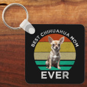 Best Chihuahua Mam Ever Sleutelhanger (Voorkant)