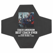 Best Coach Ever Sports Modern Thank You Unique (Plat)