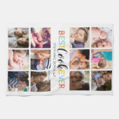 Best Cook Ever Photo Collage Kitchen Towels Theedoek (Horizontaal)