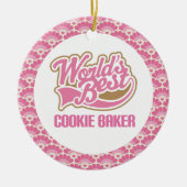 Best Cookie Baker Gift Ornament ter wereld (Voorkant)