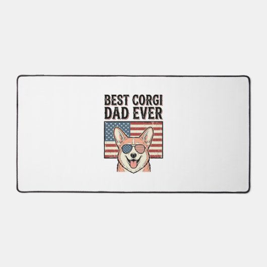 Best Corgi Dad Ever Patriotic Vintage Dog Shirt_1 (Recto)