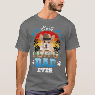 Best Corgi Dad Oost Best Dad Hondenliefhebber Kind T-shirt