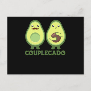 Best Couple Avocado Couple Betere Half Zwangere Briefkaart