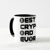 Best Crypto Dad Mok (Voorkant links)