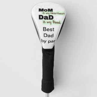 Best Dad beroemd gemaakt door Par | Aangepaste Fot Golfheadcover