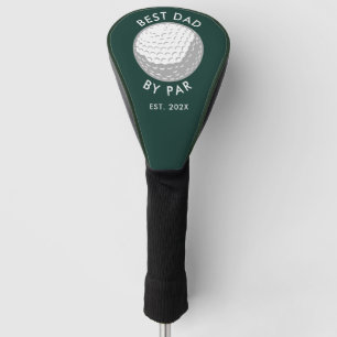 Best Dad beroemd gemaakt door Par Custom Minimalis Golfheadcover