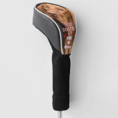 Best Dad beroemd gemaakt door Par Dog Golfheadcover (Schuin)