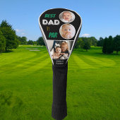 Best Dad By Par Custom 3 Foto Vaderdag Golfheadcover