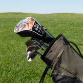 BEST DAD BY PAR Custom Foto Moderne Golfer Golfheadcover (Insitu)