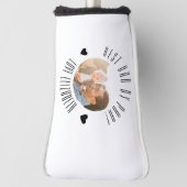 BEST dad BY PAR Foto Gepersonaliseerde vaderdag Golfheadcover (Draai 90)