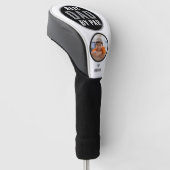 Best Dad By Par Golf Gift Custom Naam Foto Golfheadcover (Schuin)