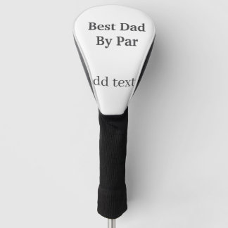 Best dad by par gray black father's day namesimple golfheadcover