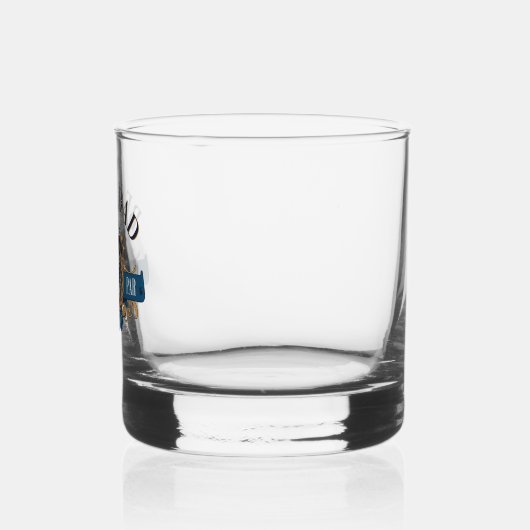 Best Dad By Par Seal Elegant Custom Whisky Glas (Links)