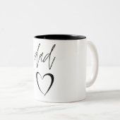 Best Dad Coffee Mok | Gepersonaliseerde sleepboten (Voorkant rechts)