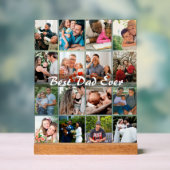 Best Dad Ever 16 Photo Collage Personalized Father (Neutre)