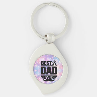 Best Dad Ever Award Lintje Snorhaar Cadeau  Sleutelhanger