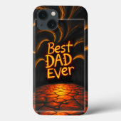 Best Dad Ever Celebration iPhone Case (Achterkant)