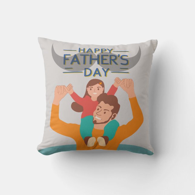 Best Dad Ever - Coussin de Fête des pères personna (Recto)