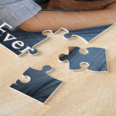 Best Dad Ever Custom Photo Keepsake Legpuzzel (Zijkant)