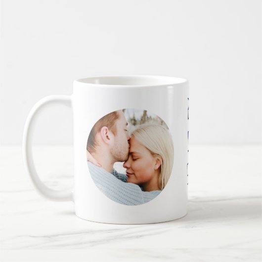 Best Dad Ever Custom Photo Mok (Links)