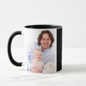 Best Dad Ever Custom Photo Mok (Links)