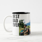 Best Dad Ever Custom Photo Mok (Links)
