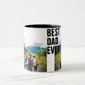 Best Dad Ever Custom Photo Mok (Center)