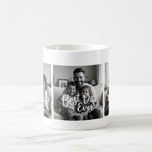 Best Dad Ever – Custom Photo Mug (Centre)