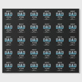 Best Dad Ever Custom Photo Vaderdag Cadeaupapier (Vlak)