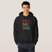 Best Dad Ever Fathers Day Hoodie (Voorkant volledig)