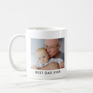 Best Dad Ever Full Photo Personalized Coffee Mug Koffiemok