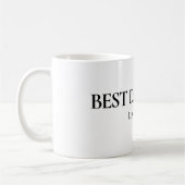 Best Dad Ever Personalized Mug (Gauche)