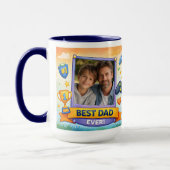 Best Dad Ever Photo Collage Mugs Mok (Links)