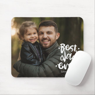 Best Dad ever Photo Father's Day Gift Daughter Muismat