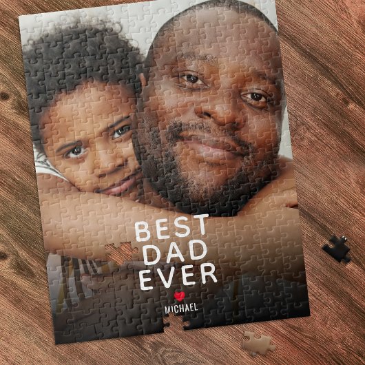 Best Dad Ever Photo Vaderdag Legpuzzel