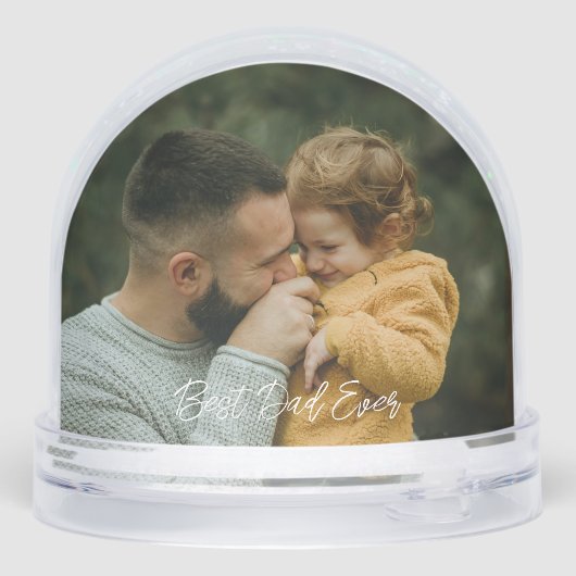 Best Dad Ever Script Father's Day 2 Photo (Arrière)