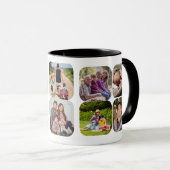 Best DAD ever Ten photo collage Mug (Devant droit)