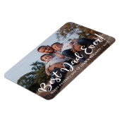 Best Dad Ever Vaderdag Foto Magneet (Linkerzijde)