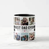 Best Dad Ever Vaderdag Foto Mok (Midden)