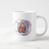 Best Dad Father Protector Hero Teacher Provider Extra Grote Beker (Rechts)