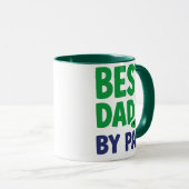 Best Dad Golf Mug | Funny Golf Gift Dad (Devant droit)