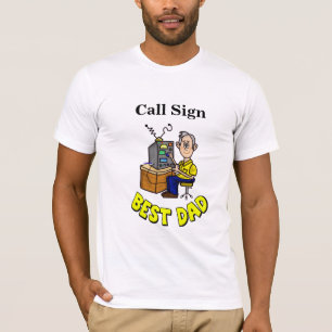 Best Dad Ham Radio Operator T-Shirt