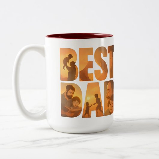 BEST DAD MUG (Gauche)
