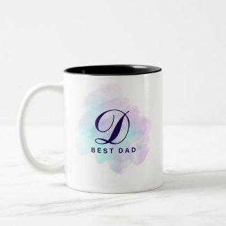 Best dad mug tweekleurige koffiemok